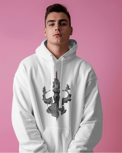 Skull Pattern Hoodie